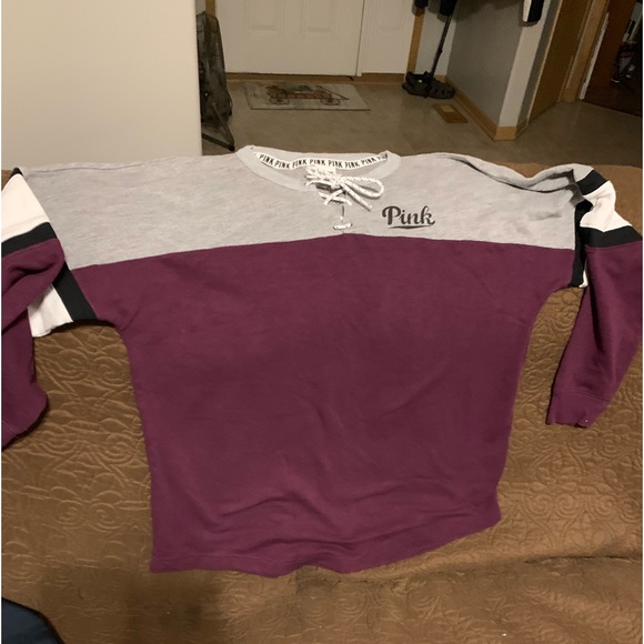 PINK Victoria's Secret Tops - EUC CUTE VS PINK SHIRT SIZE LARGE